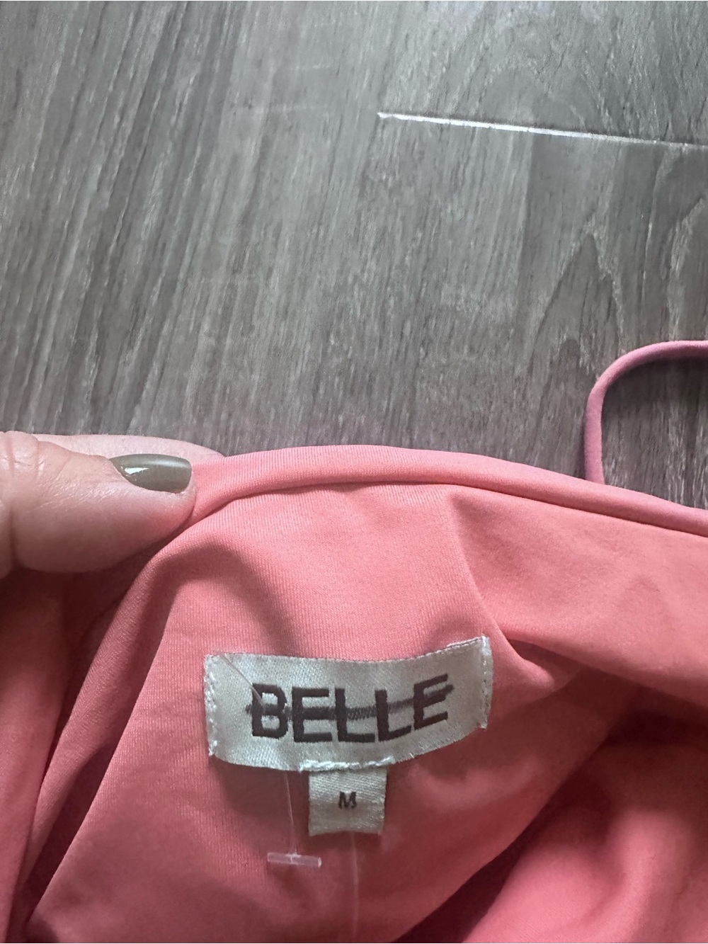Free People Belle the Label Ruched Maillot One-Piece Swimsuit M NWOT - Picture 5 of 7